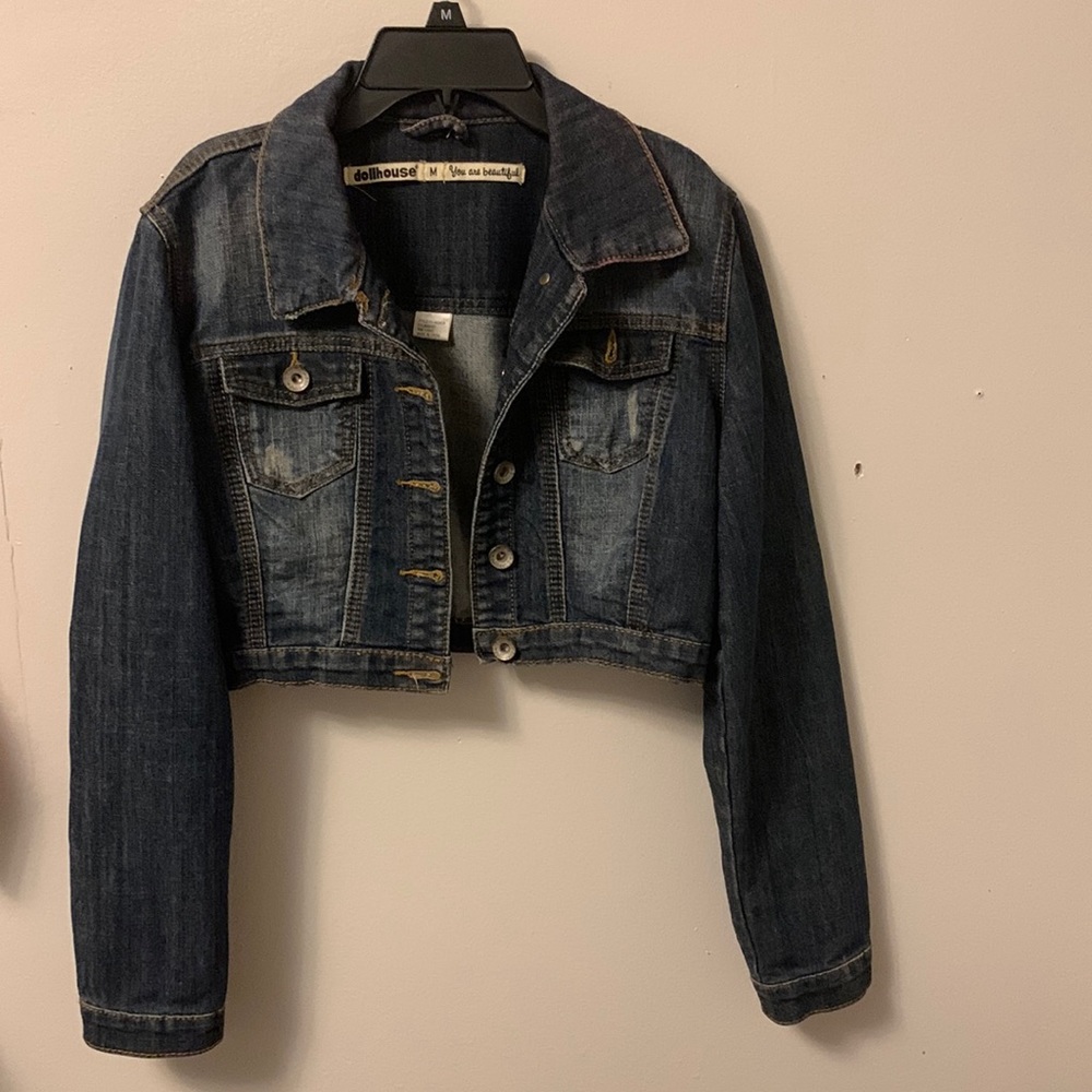 Dollhouse cropped Jean jacket